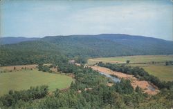 Silver Bridge Park, Winfrey Valley, Boston Mts. Postcard