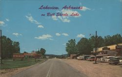 Lakeview, Arkansas On Bull Shoals Lake Postcard