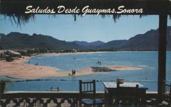 Saludos Desde Guaymas, Sonora, Bacochibampo Bay Postcard