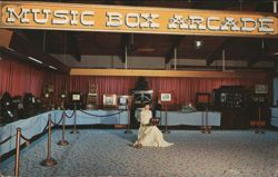 Music Box Arcade, Sarasota FL - Unique Music Makers Collection Postcard