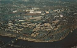 Aerial View of University of Minnesota Campus, Minneapolis Postcard