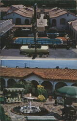 Molly's Paradise Hotel-Motel, Swimming Pool, Los Gatos, CA Postcard