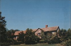 El Rancho del Obispo, The Bishop's Ranch, Healdsburg CA Postcard