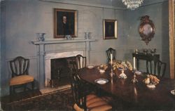 Virginia State Room, Memorial Continental Hall Postcard