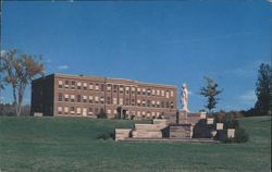 Sullivan Hall, Liberal Arts Building & Shrine, Merrimack College Postcard
