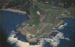 Bing Crosby Golf Tournament, Pebble Beach Golf Course, 1969 Postcard