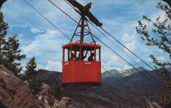 Estes Park Aerial Skyway, Prospect Mountain, Mummy Range Postcard