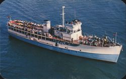 El Yate Sea Cloud Acapulco Bay Daily Cruise Postcard