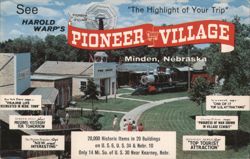 Harold Warp's Pioneer Village, Minden, Nebraska Postcard