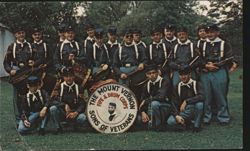 The Mount Vernon Ohio Fife and Drum Corps Postcard