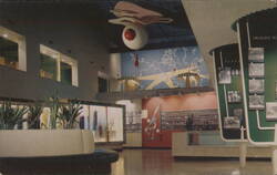 Agricultural Hall, CA State Museum of Science & Industry Postcard