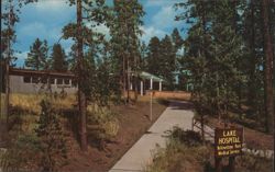 Lake Hospital Postcard