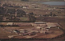 Lake Region Community College Aerial View, Devils Lake Postcard