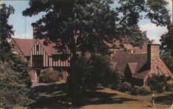 The Missionary Training Institute Library, Nyack-on-Hudson Postcard