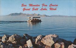 Sea Monster Fun Cruise, Great Salt Lake, Utah Postcard