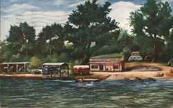 Shaw's Shady Acres, Lake County, California Postcard