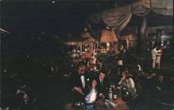 Fairmont Hotel Tonga Restaurant, Schooner Deck Dining Postcard