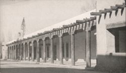 Palace of the Governers, Museum of New Mexico Postcard
