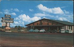 Encke's Malapai Inn Restaurant, Show Low, AZ Postcard