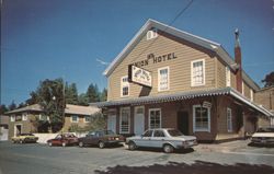 UNION HOTEL 1876 Italian Dinners, California Postcard