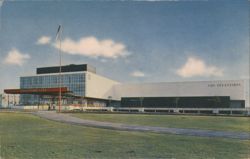CBS Television City Los Angeles TV Production Plant Postcard