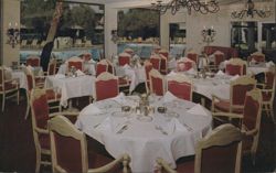 Gene Autry Hotel Sombrero Room Dining, Palm Springs CA Postcard