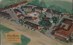 Casa Munras Hotel-Cottages & Shops, Monterey Postcard