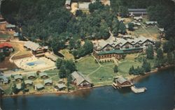 Whiteface Inn on Lake Placid, Aerial View Postcard