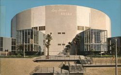 Long Beach Arena Postcard