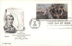 Nathaniel Greene, Battle of Eutaw Springs 200th Anniv Postcard