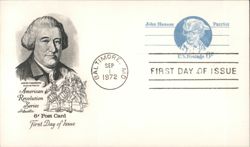 John Hanson Colonial Patriot American Revolution Series First Day of Issue Postcard