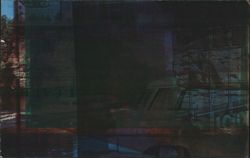 Misprint: Mark Twain" passing thru Jaws of Upper Dells, Wisconsin Dells, WI Postcard