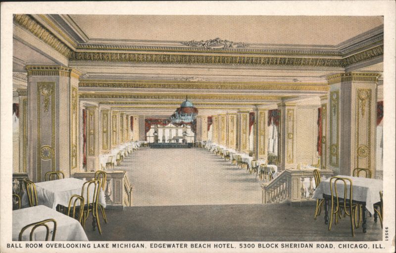 Ball Room, Edgewater Beach Hotel, Chicago, IL Illinois