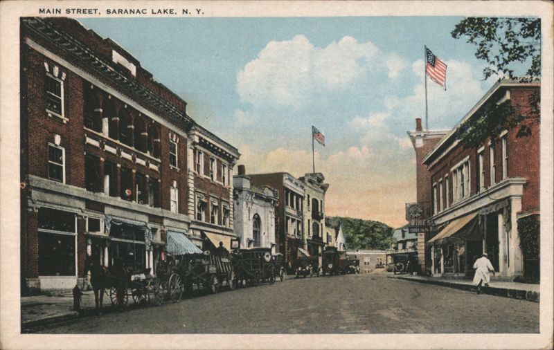 Main Street, Saranac Lake, NY New York