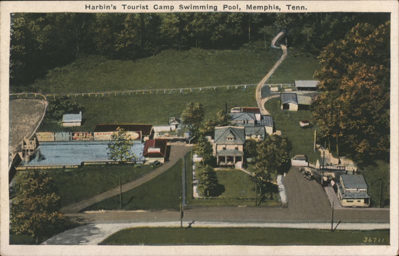 Harbin's Tourist Camp Swimming Pool Memphis Tennessee