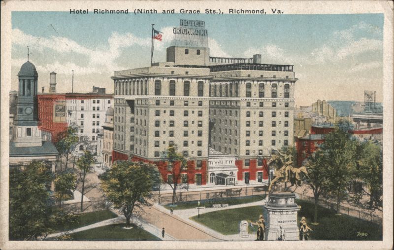 Hotel Richmond, Ninth and Grace Sts. Virginia
