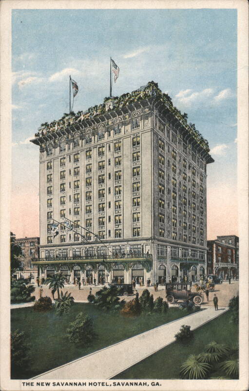 The New Savannah Hotel, Savannah, GA. Georgia