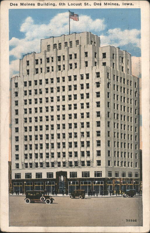 Des Moines Building, 6th Locust St., Des Moines, IA Iowa