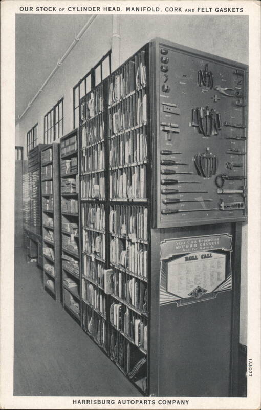 Harrisburg Autoparts Co. Stock of Gaskets, Cylinder Heads, Manifolds Pennsylvania