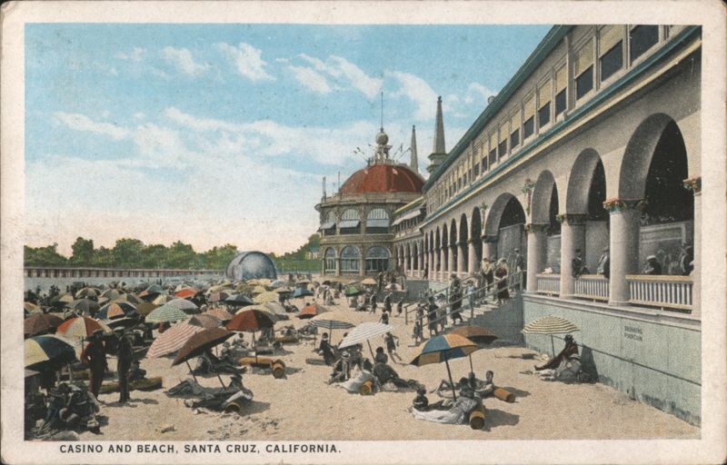 Casino and Beach Santa Cruz California