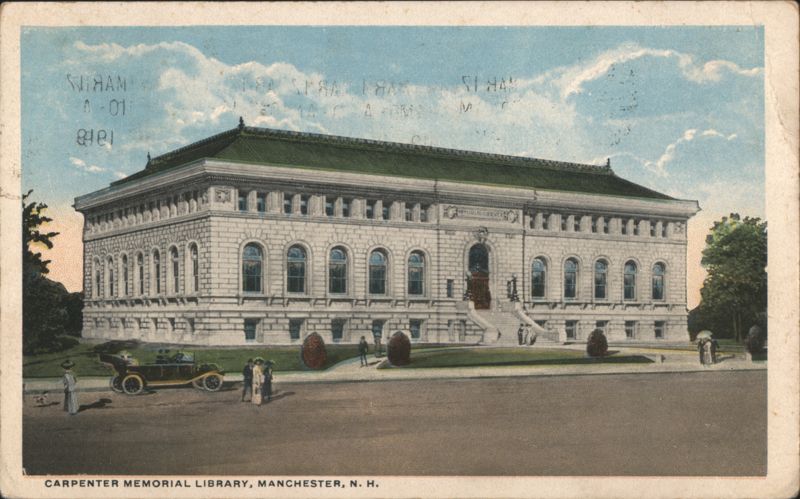 Carpenter Memorial Library, Manchester, NH New Hampshire
