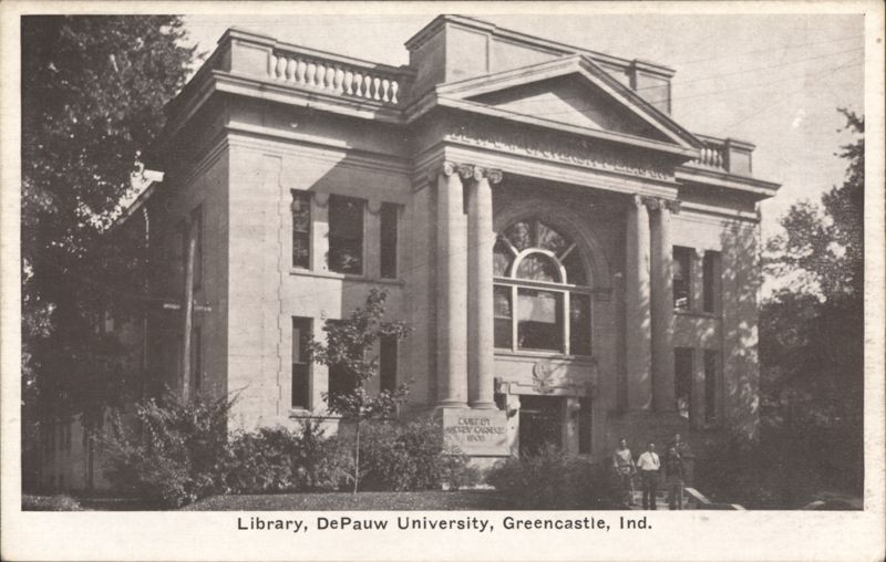 Library, DePauw University, Greencastle, Indiana