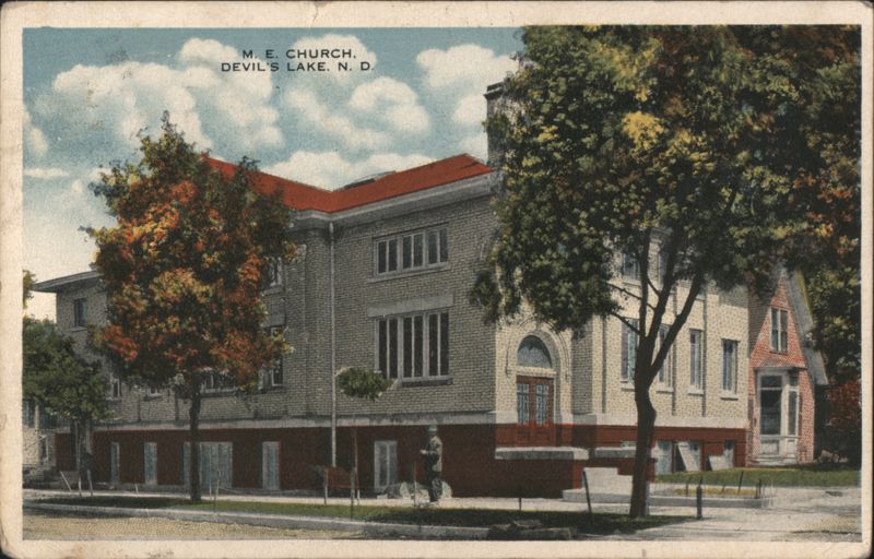 M. E. CHURCH. DEVIL'S LAKE, N. D. Devils Lake North Dakota