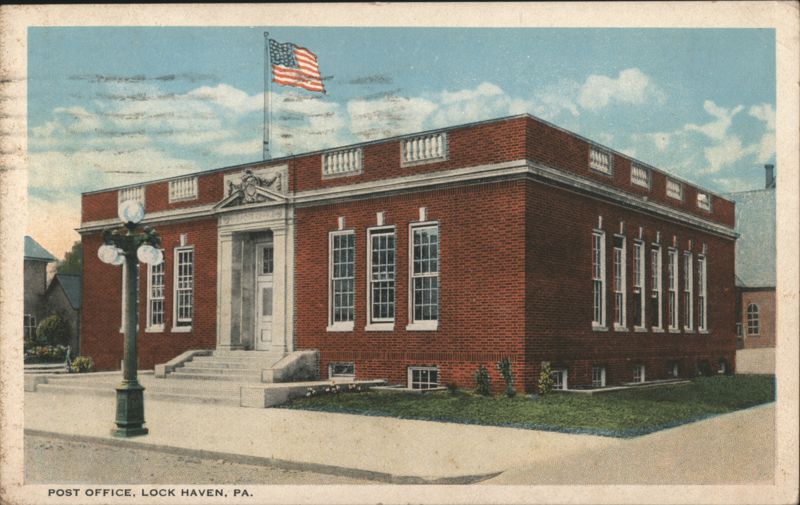 Post Office, Lock Haven, PA Pennsylvania