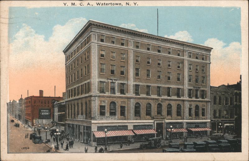 Y. M. C. A. Building, Watertown, NY New York