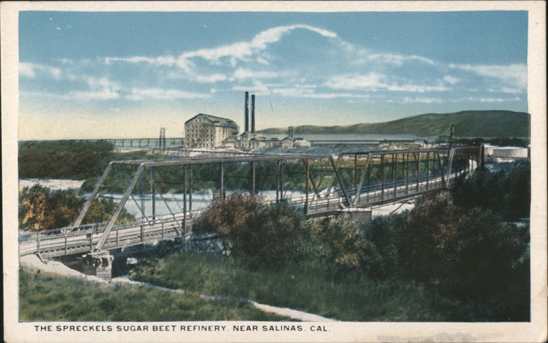 Spreckels Sugar Beet Refinery Salinas California