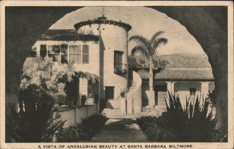 Andalusian Beauty at Santa Barbara Biltmore California