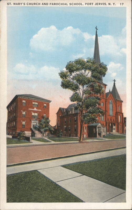 St. Mary's Church and Parochial School Port Jervis New York