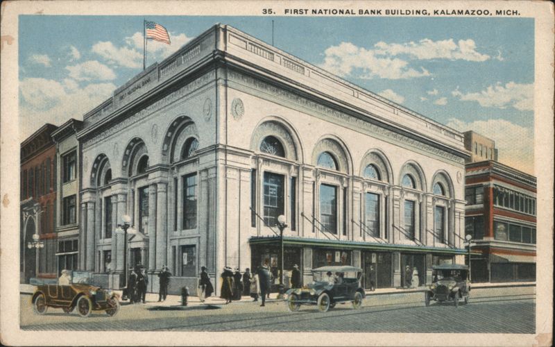 First National Bank Building, Kalamazoo, MI Michigan