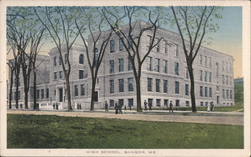 High School, Bangor, ME Maine